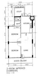 Blk 11 BOON KENG VILLE (Kallang/Whampoa), HDB 3 Rooms #635149451